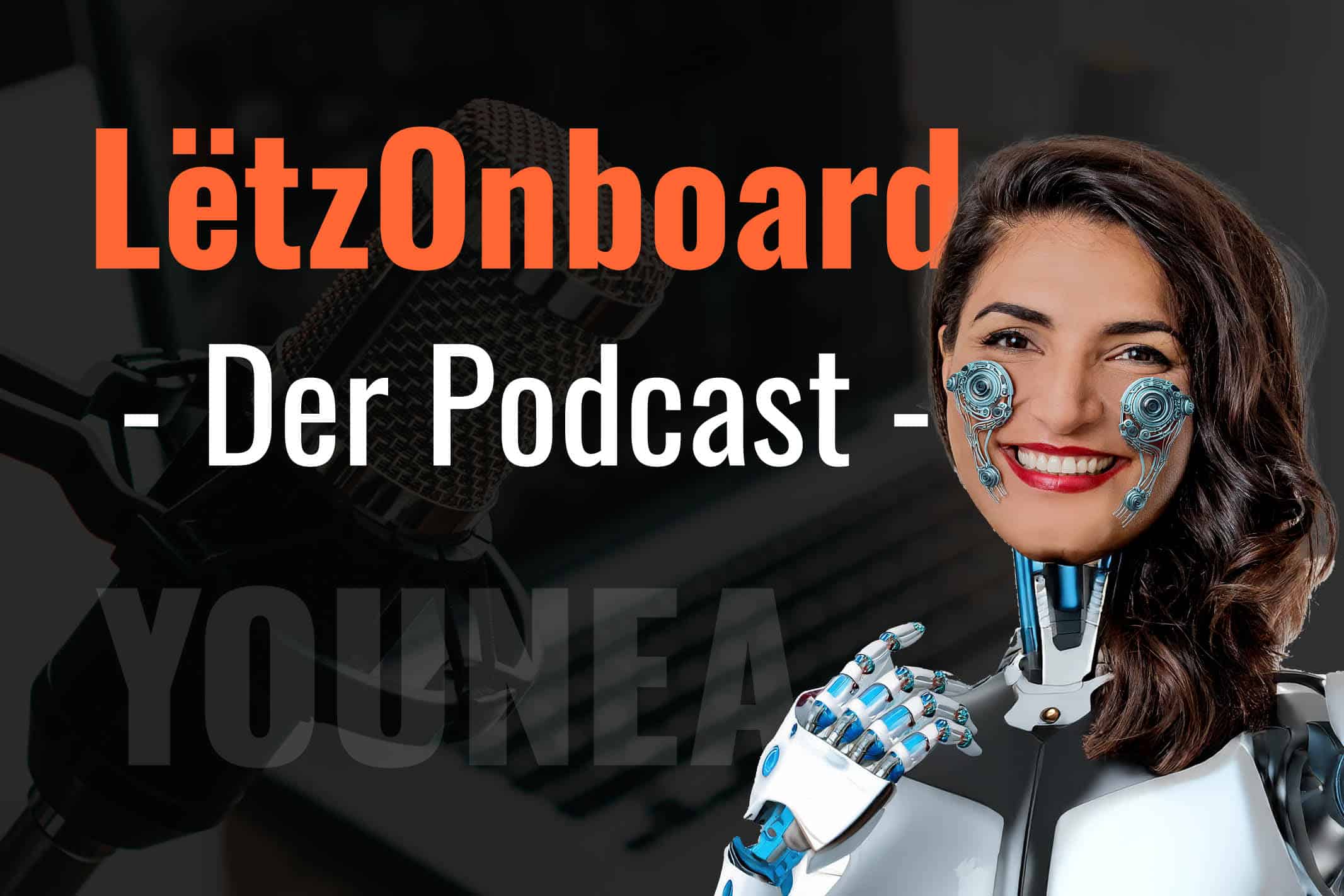 YOUNEA Podcast Ki-generiert KI Assistent Sarina Grosz Bild